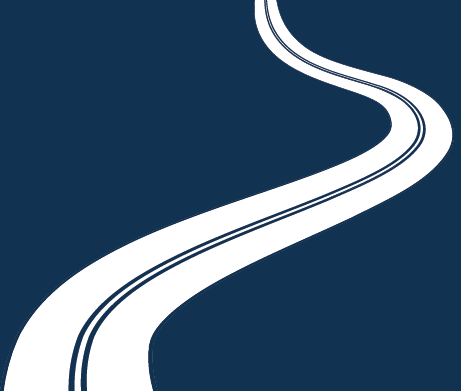 Road to safety icon