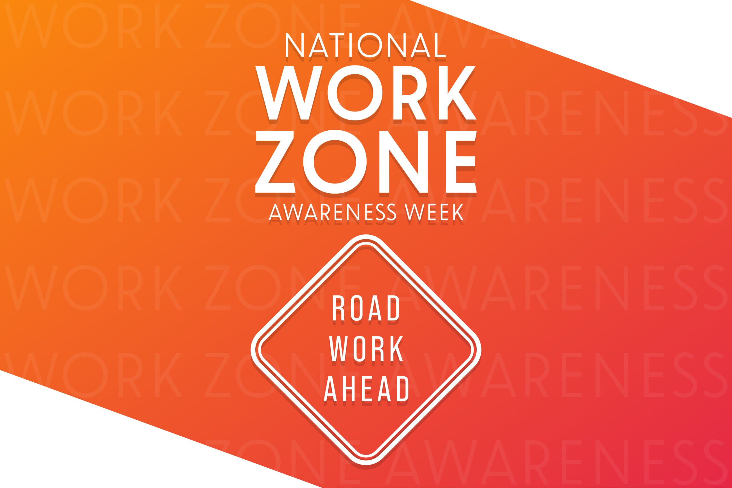 National Work Zone Awareness Week. Vector illustration. Holiday poster