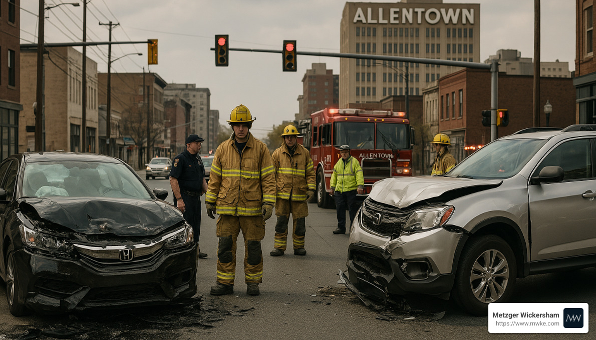 abogado de accidentes automovilísticos en Allentown