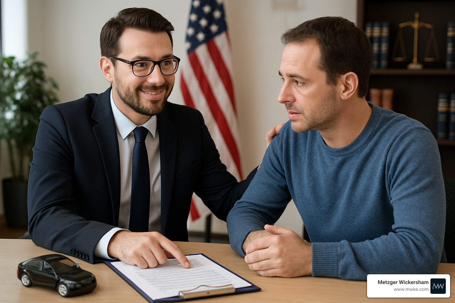 Abogado de compensación por accidentes de tráfico
