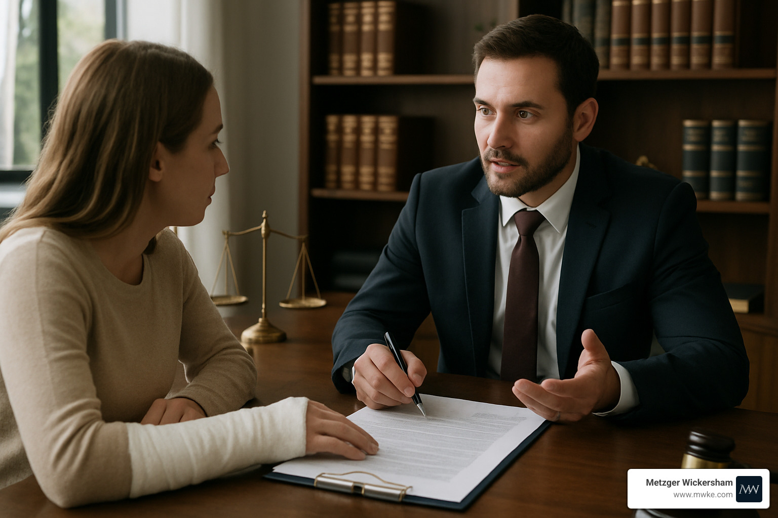 Consulta con un abogado especializado en resbalones y caídas